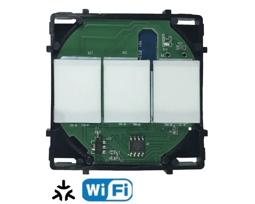 Сенсорний Matter WI-FI выключатель модуль M-SK-M803-01-N — 3 клавіші